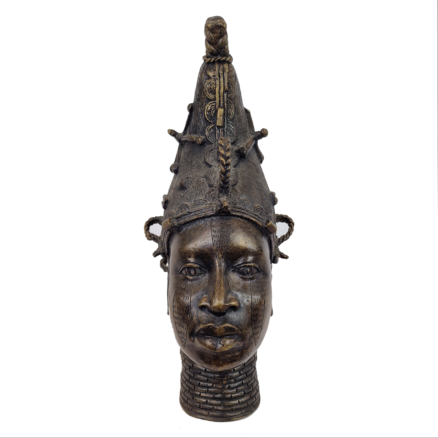 Benin Female Bronze Head Replica